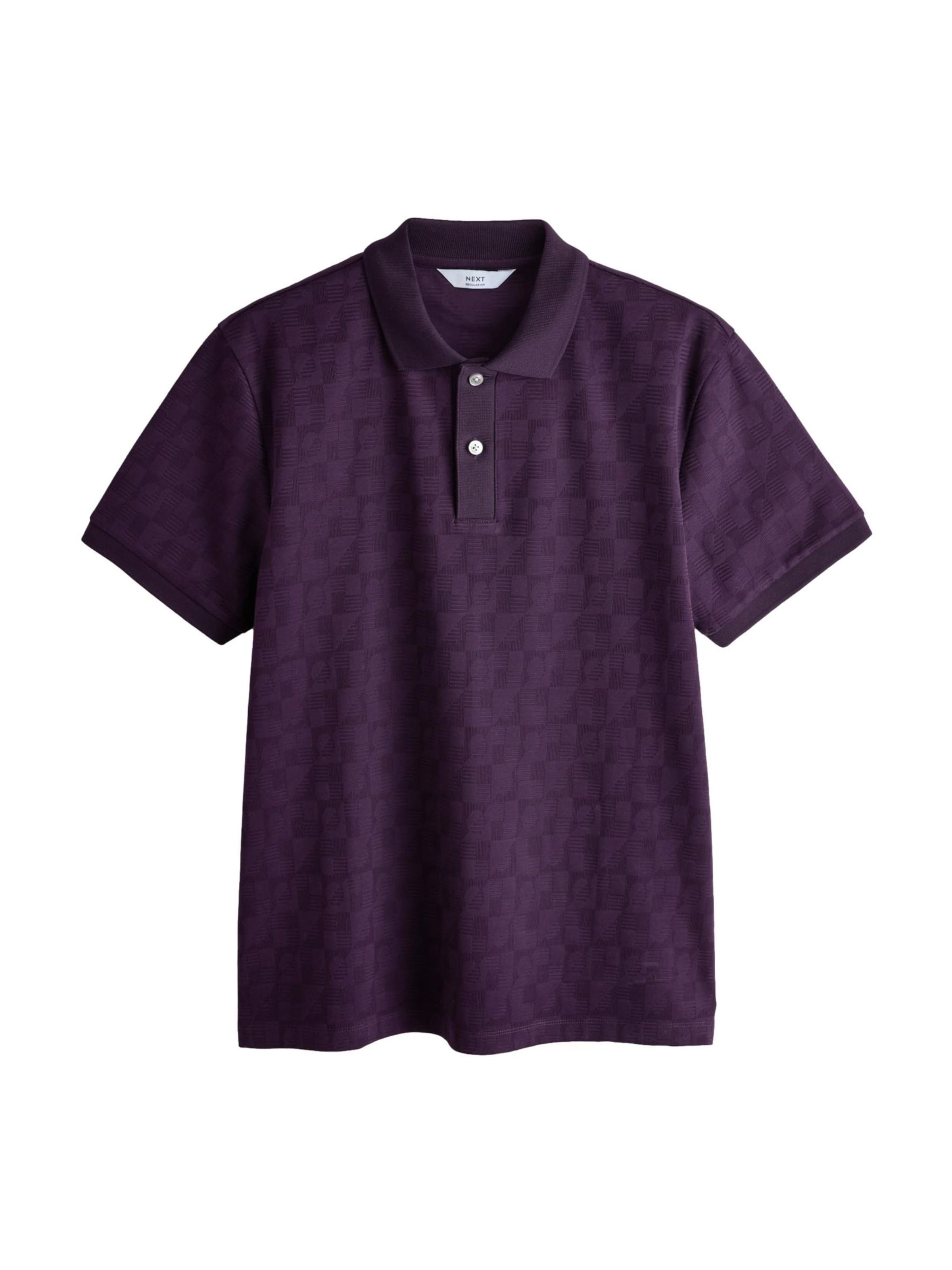 T-Shirt Next en violet : devant