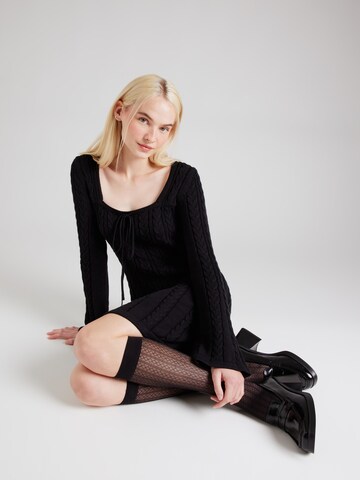 Rochie tricotat 'Palo Santo' de la florence by mills exclusive for ABOUT YOU pe negru