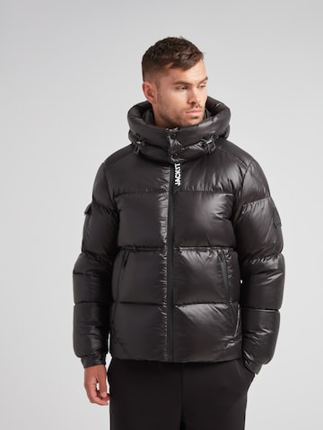 Veste outdoor ' EZ Water Puffer Racer ' JACK1T en noir : devant