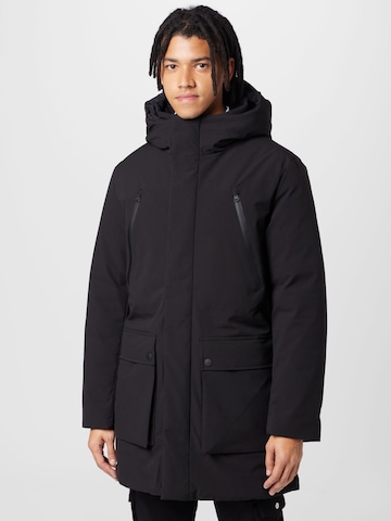 UNITED COLORS OF BENETTON Between-Seasons Parka in Black: front