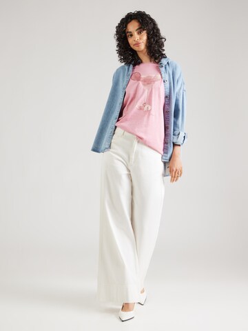 T-shirt 'Eband' BOSS en rose