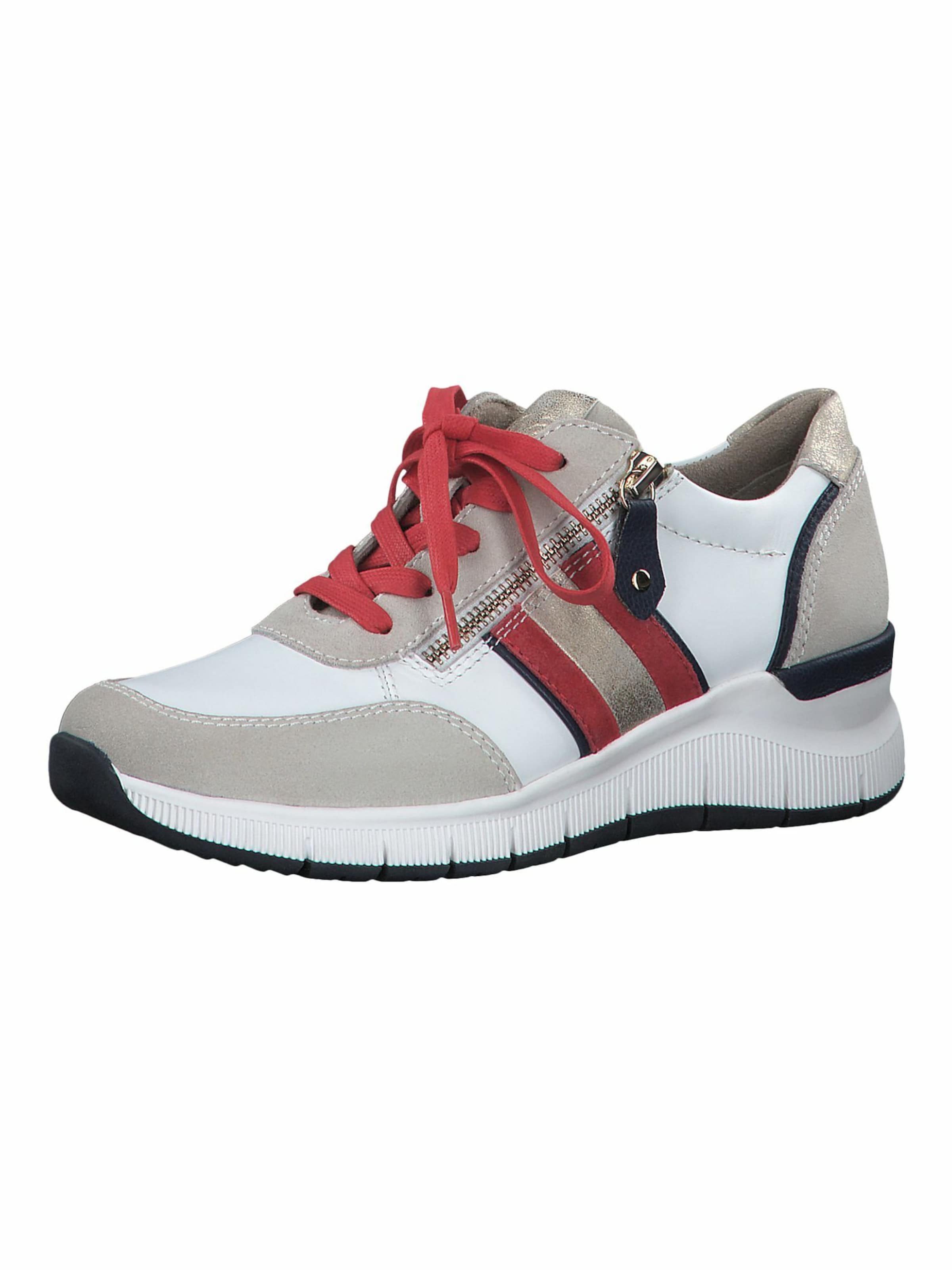 Sneaker bassa di JANA in bianco: frontale