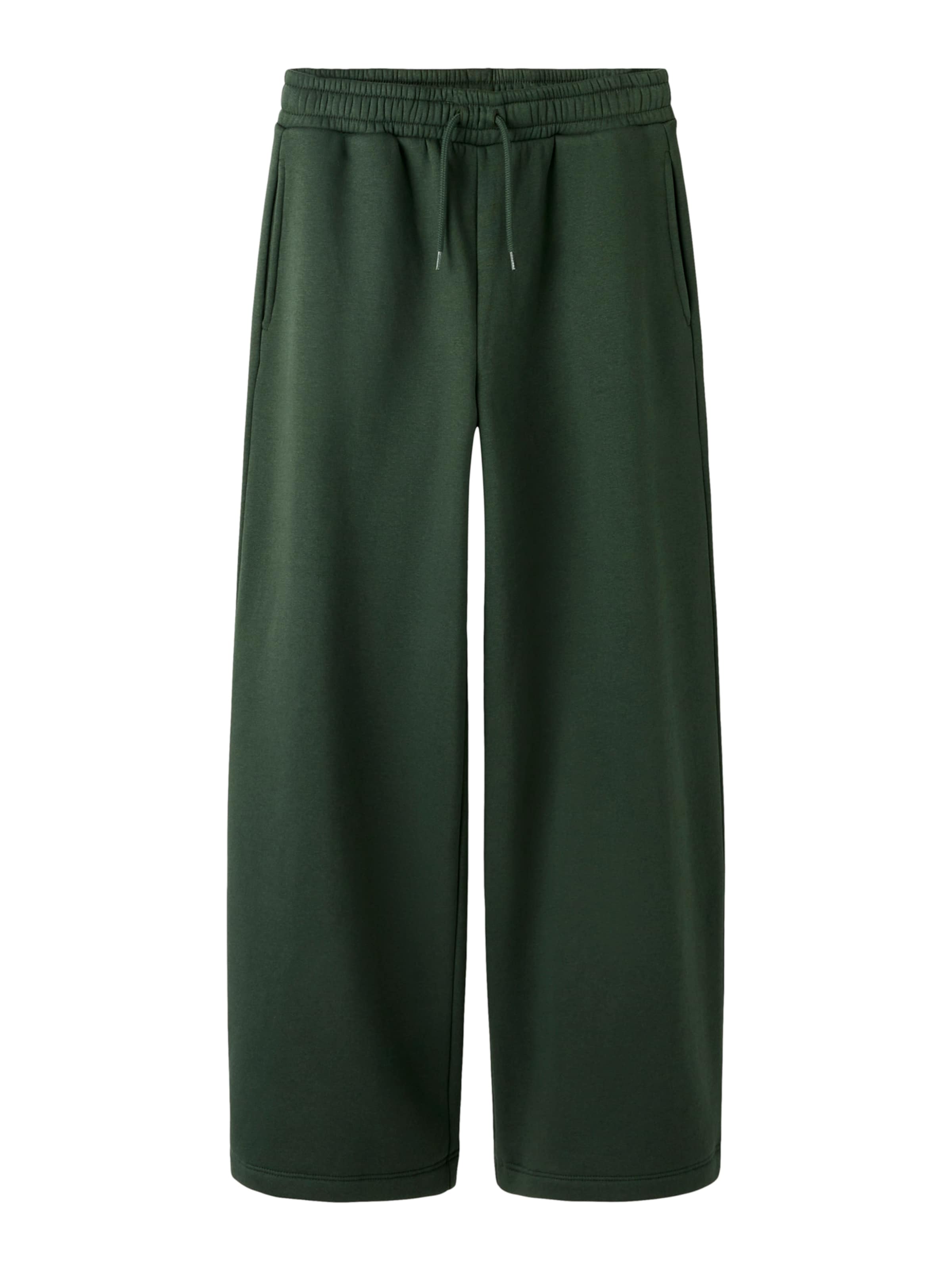 NAME IT - Pierna ancha Pantalón 'NKMNASIR' en verde: frente