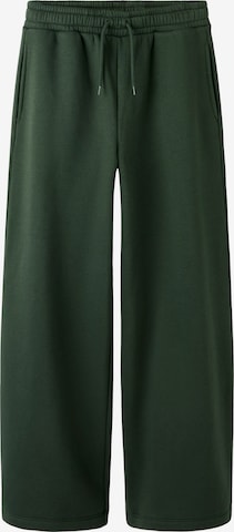 NAME IT - Pierna ancha Pantalón 'NKMNASIR' en verde: frente