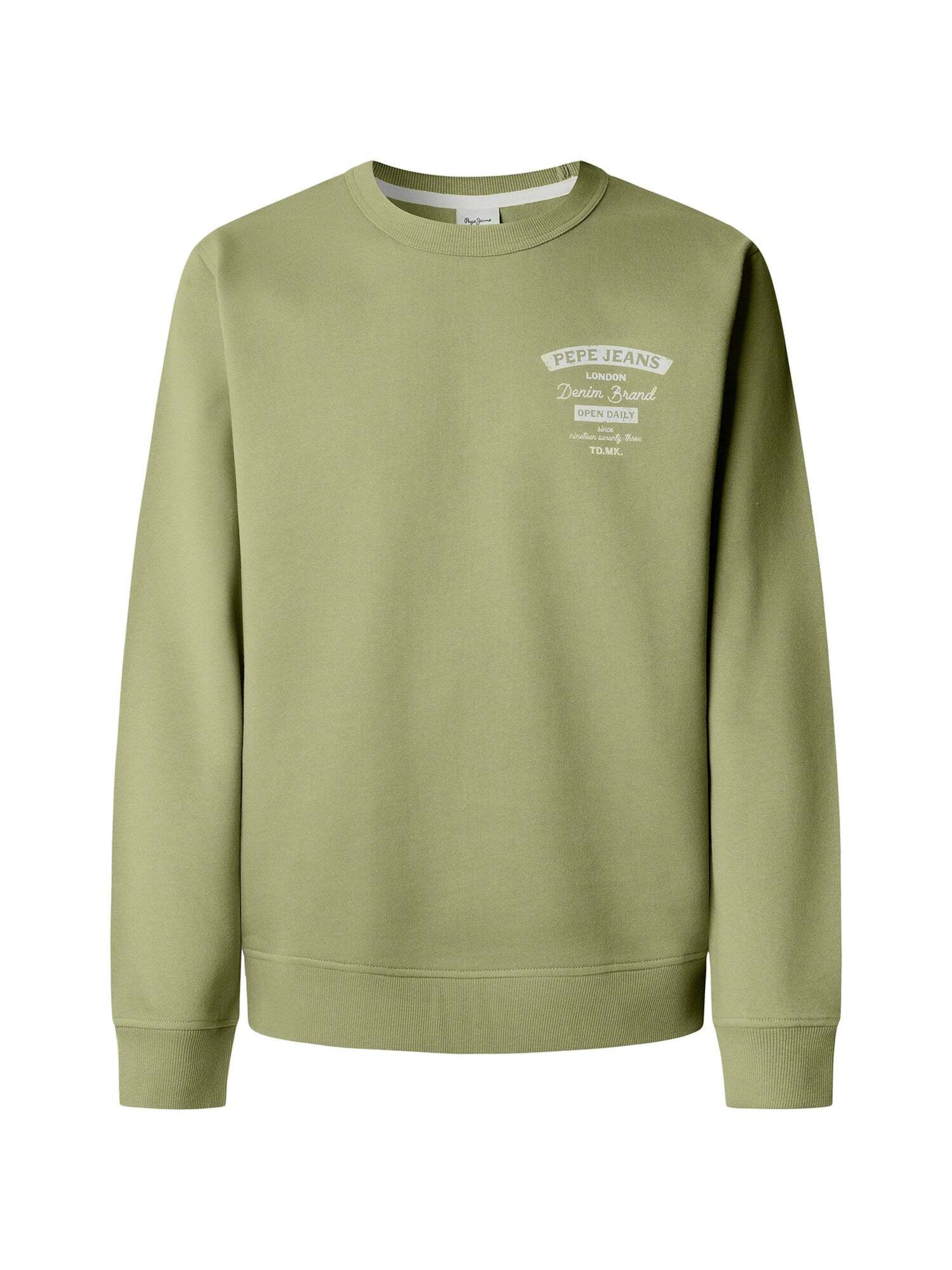 Felpa 'Jed' di Pepe Jeans in verde: frontale