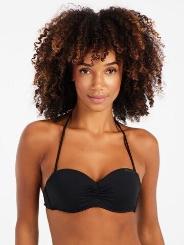PROTEST Bandeau Bikini 'PRTGemini' in Schwarz: Vorderseite