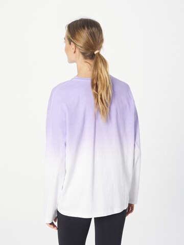 T-shirt fonctionnel 'Tie Dye' Hey Honey en violet