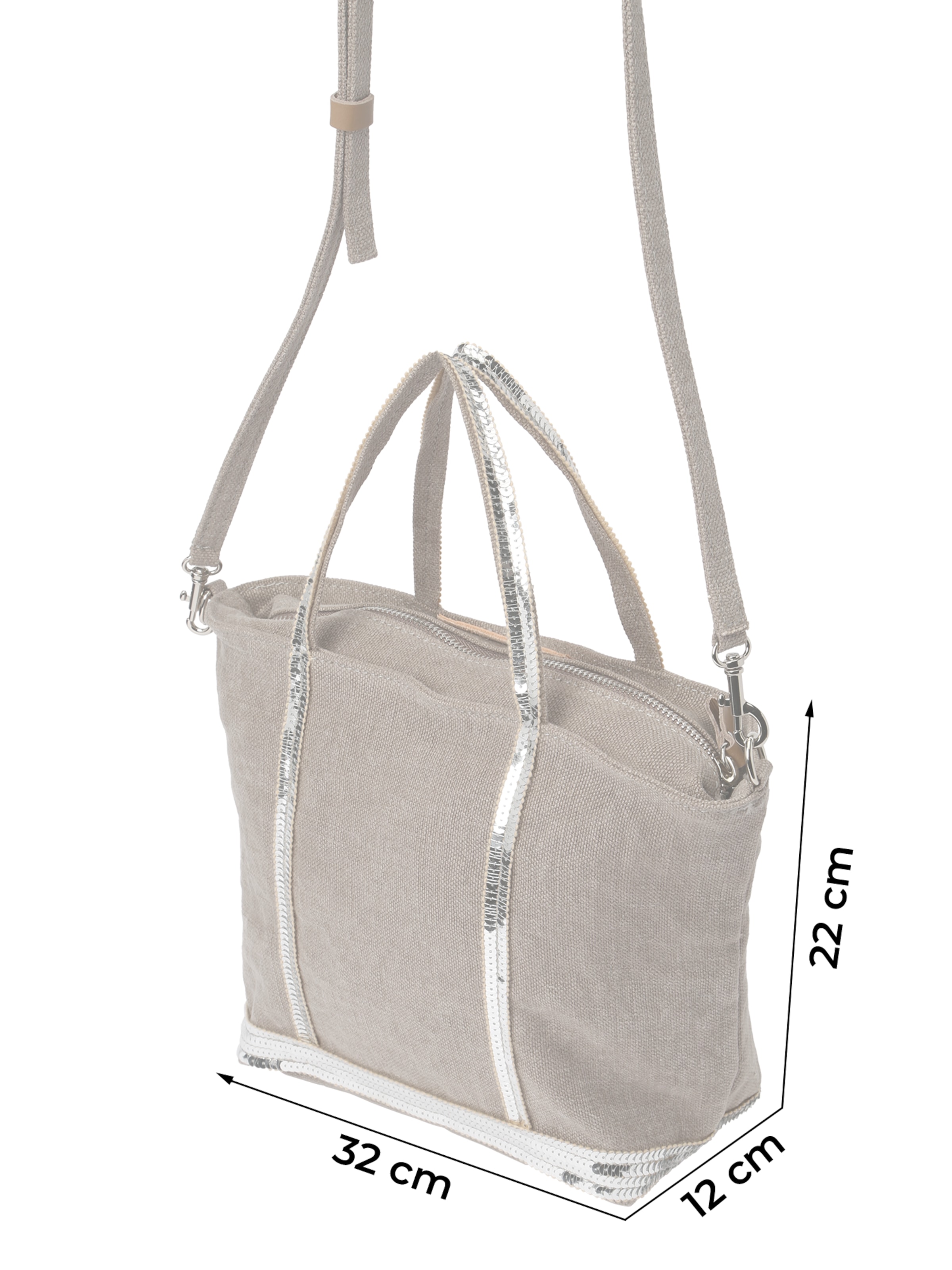 Vanessa Bruno Наплечная сумка 'CABAS' в Серый