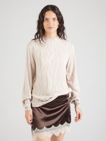 Sublevel - Blusa en beige: frente