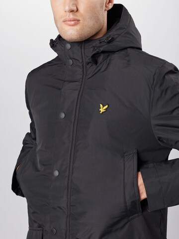 Lyle & Scott Regular fit Zimska jakna | črna barva