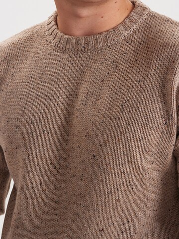Dxnmxrk Pullover 'DXEbrahim' in Beige