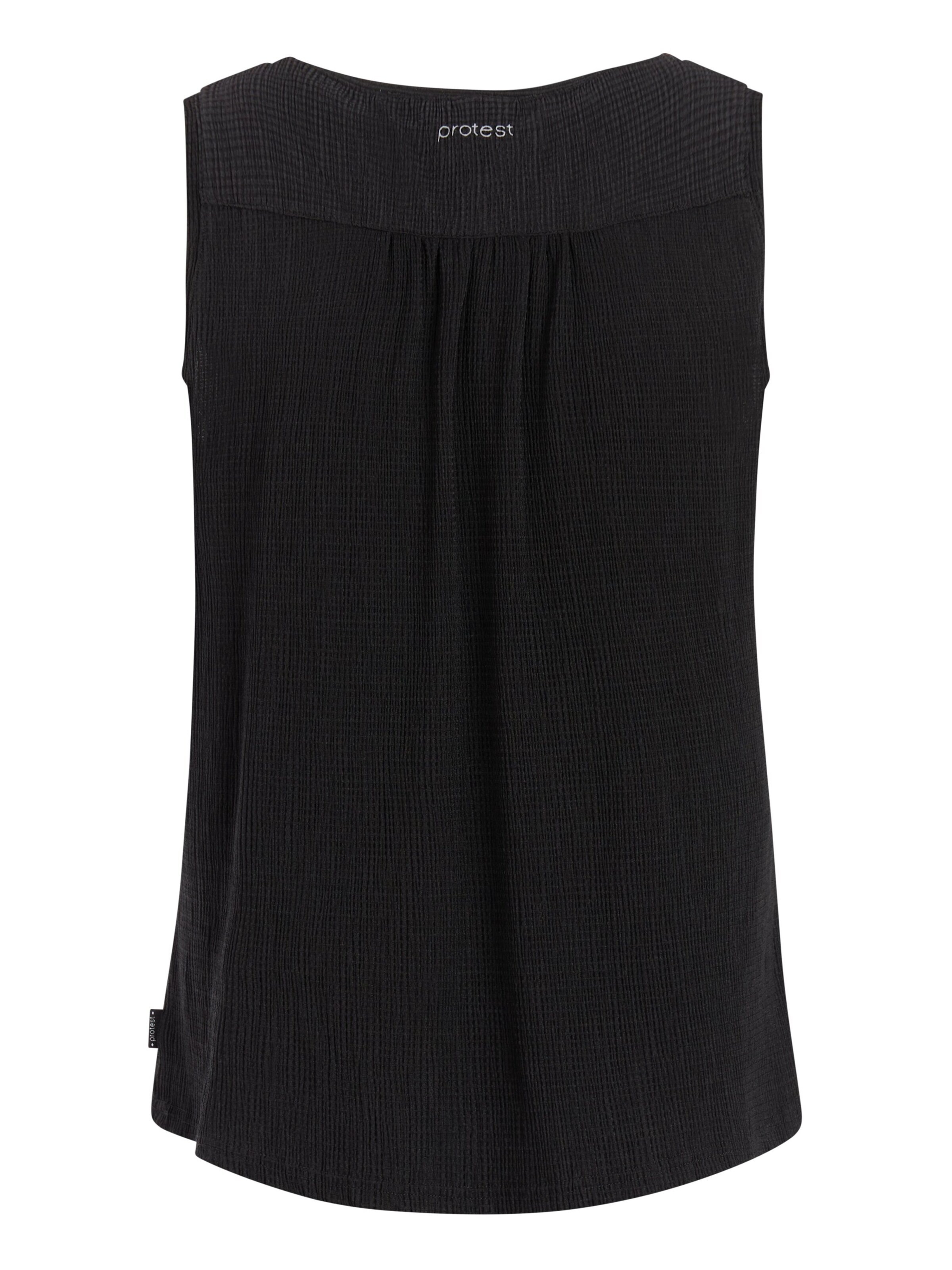PROTEST Top 'PRTFields' in Black