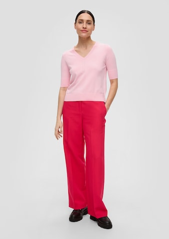 s.Oliver BLACK LABEL Pullover in Pink