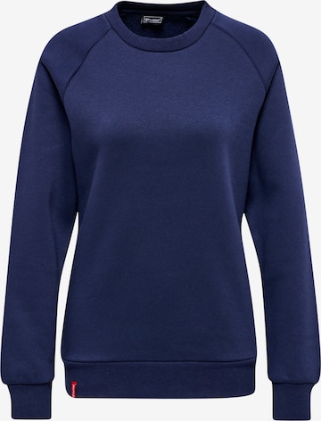 Hummel Sweatshirt in Blauw: voorkant