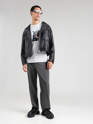 BOSS T-Shirt 'Dobermann' in Grau