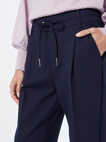 UNITED COLORS OF BENETTON Regular Pleat-Front Pants in Blue