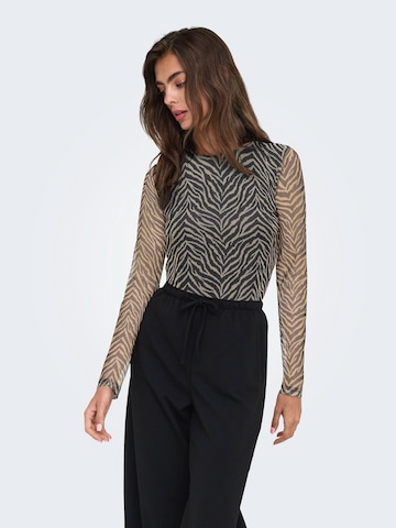 ONLY Shirt 'ONLNOVA' in Zwart: voorkant