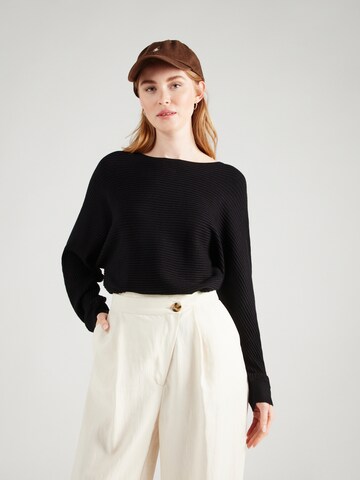 s.Oliver Sweater in Black: front