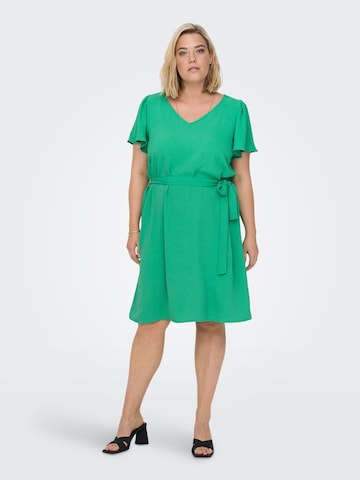 Robe ONLY Carmakoma en vert