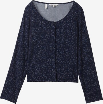 TOM TAILOR DENIM Blouse in Blauw: voorkant