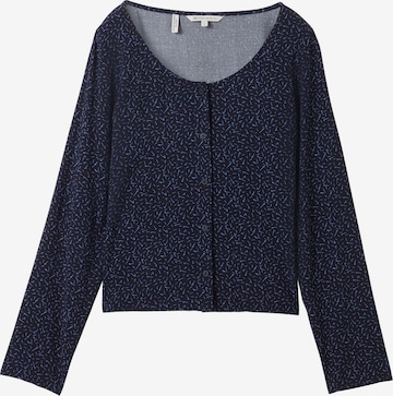 TOM TAILOR DENIM Bluse i blå: forside