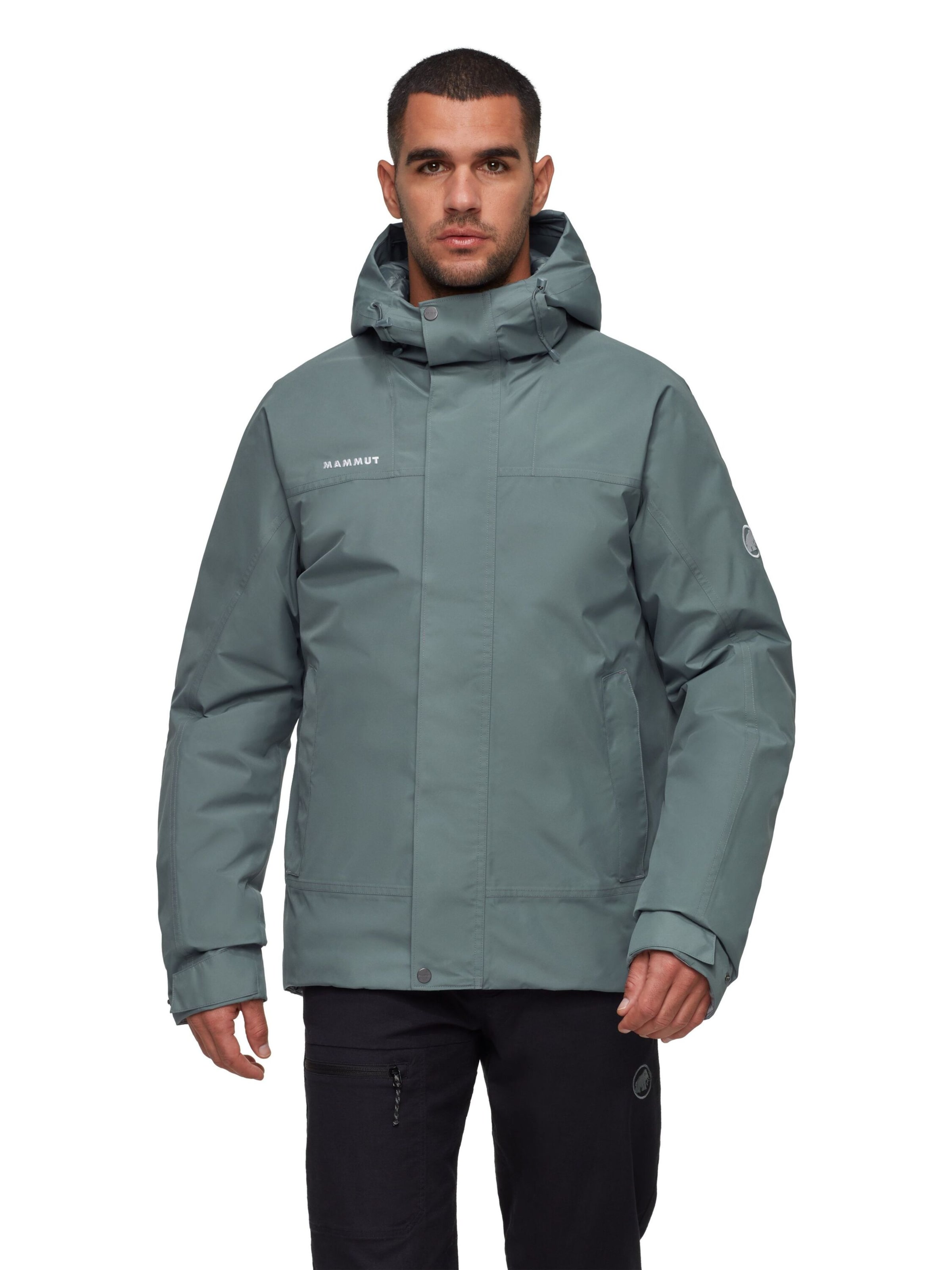 MAMMUT Outdoor jacket in Green: front