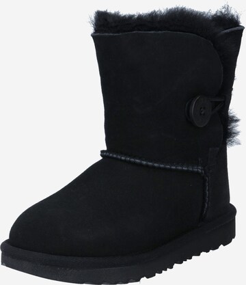 UGG Snowboots 'Bailey Button' in Zwart: voorkant