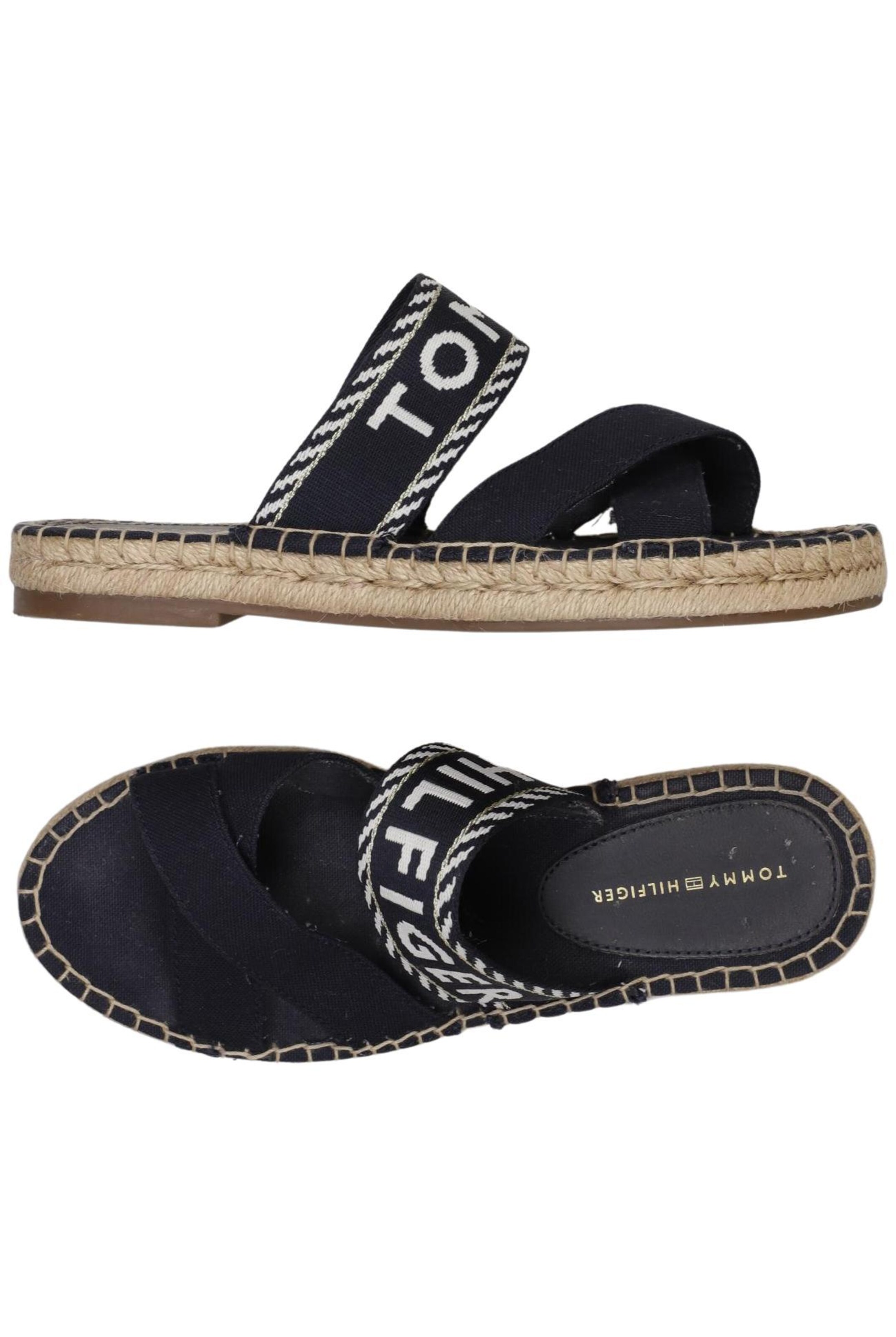 TOMMY HILFIGER Sandalen 37 in Blau: Vorderseite