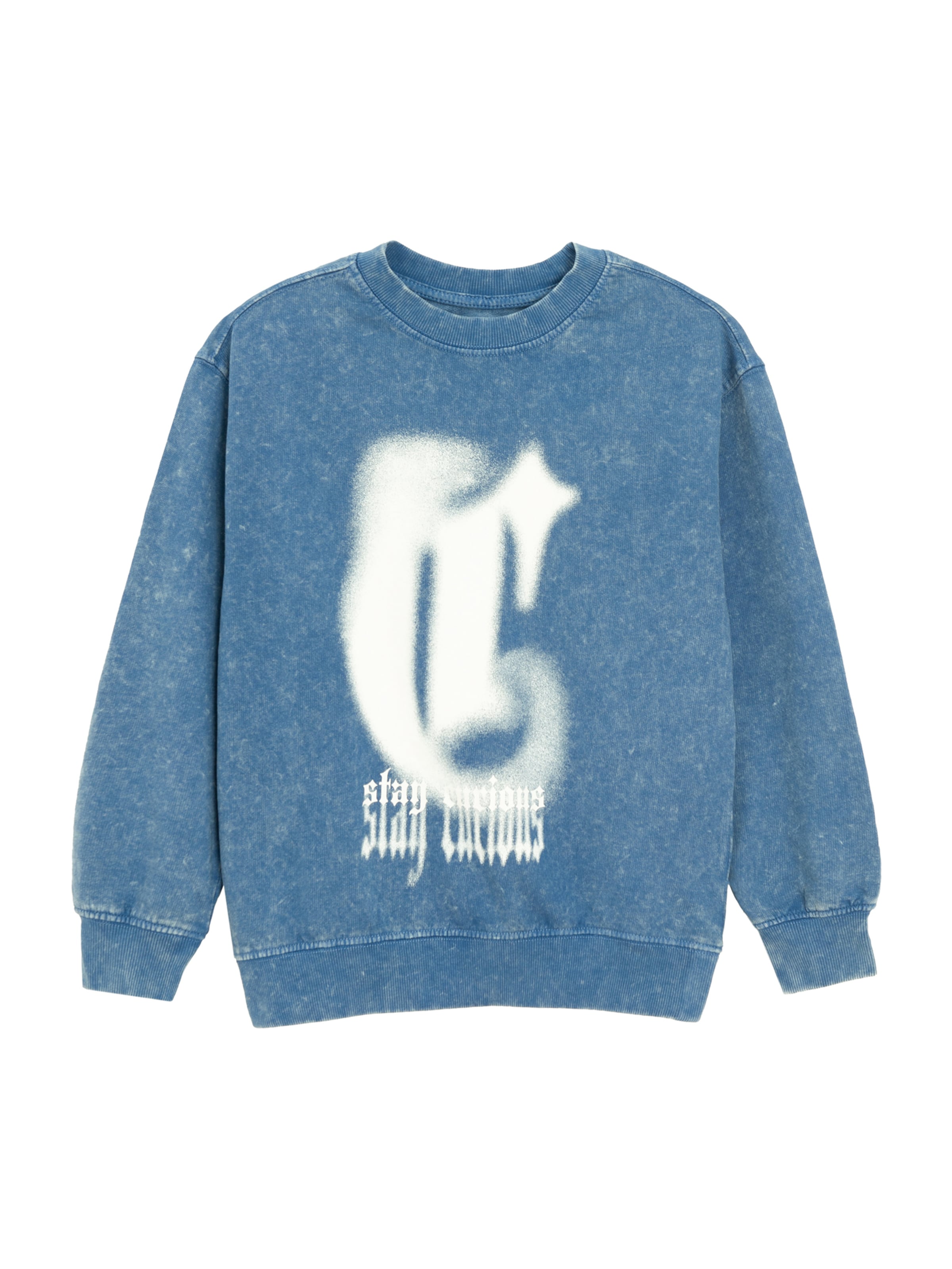 Cool Club Sweatshirt in Blau: Vorderseite