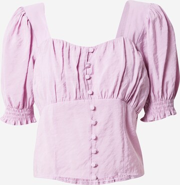 Dorothy Perkins Bluse in Lila: predná strana