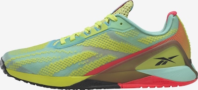 Reebok Sport Sportschuh 'Nano X1' in gelb / grau / mint / rot, Produktansicht