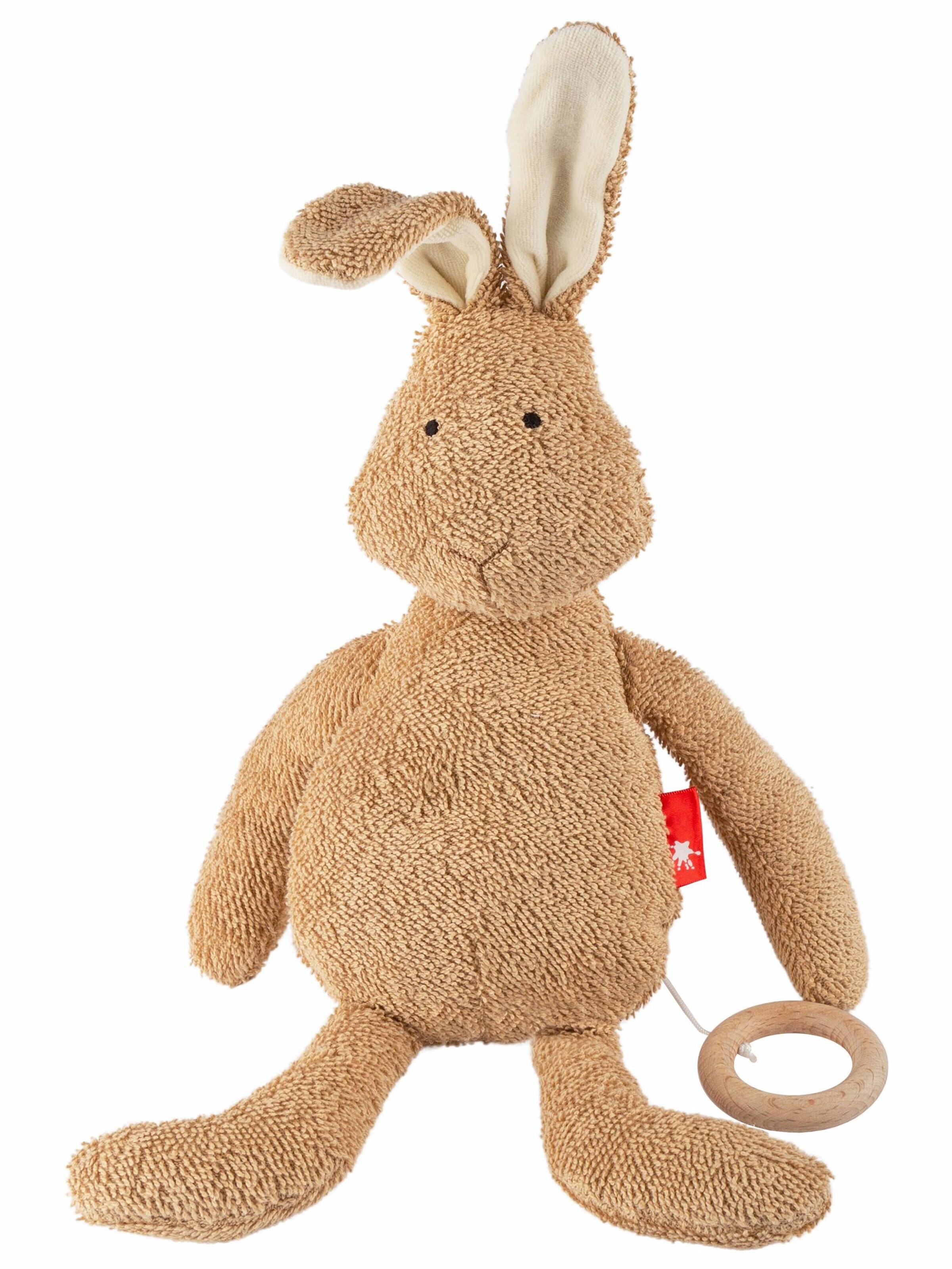 SIGIKID Stuffed animals 'Spieluhr Hase braun Mamilodie' in Brown