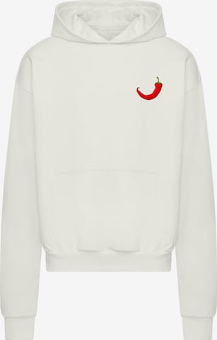 Felpa 'Pepper' di Merchcode in bianco: frontale