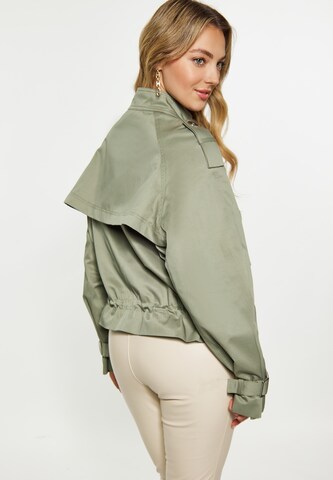 faina Between-Season Jacket in Green