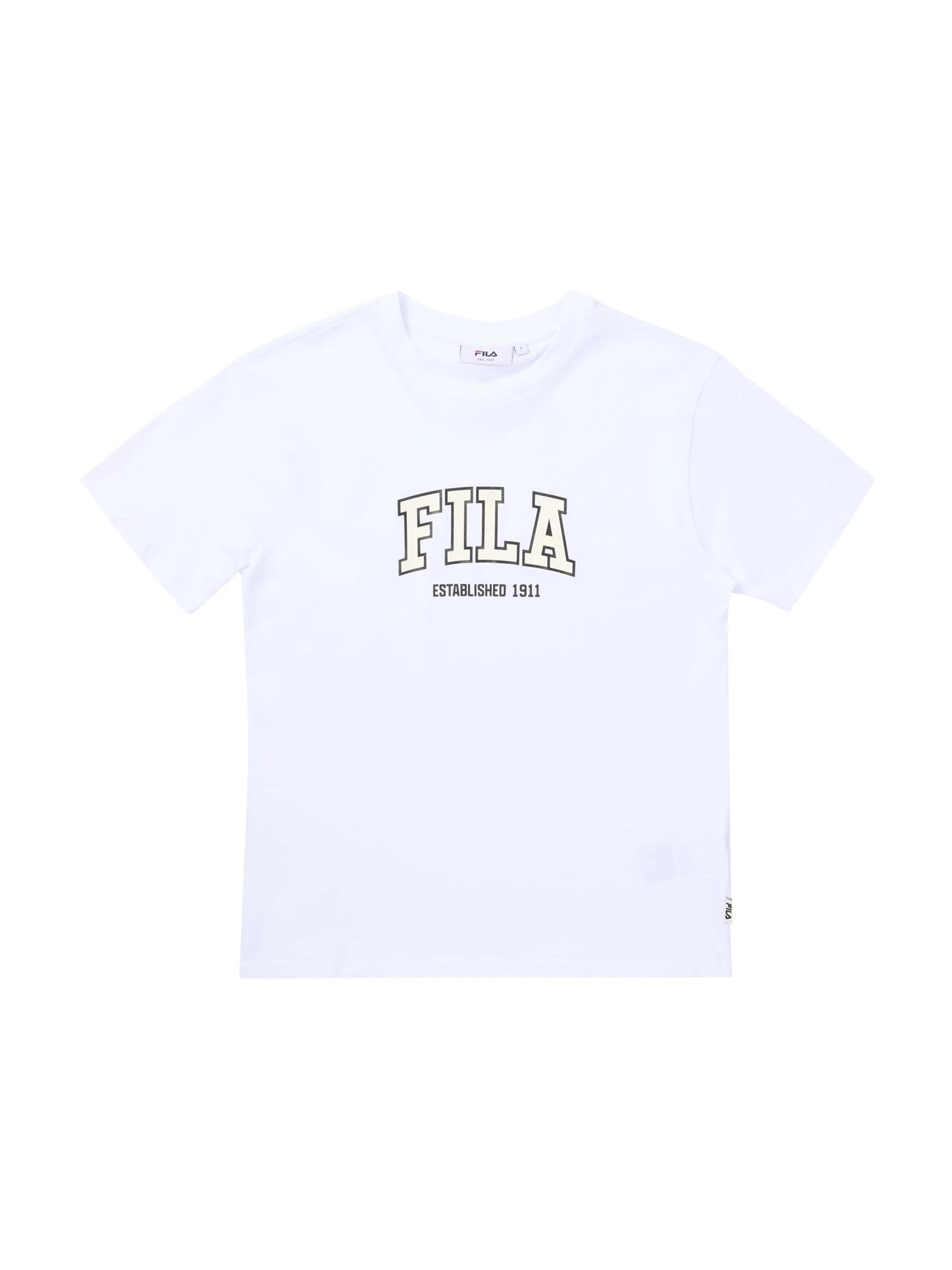 FILA - Camiseta 'RIFREDI regular graphic t-shirt' en blanco