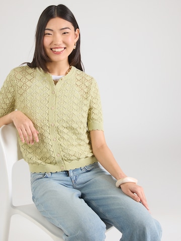 SELECTED - Cárdigan 'SLFSOFIA' en verde: frente