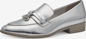 MARCO TOZZI Classic Flats in Silver: front