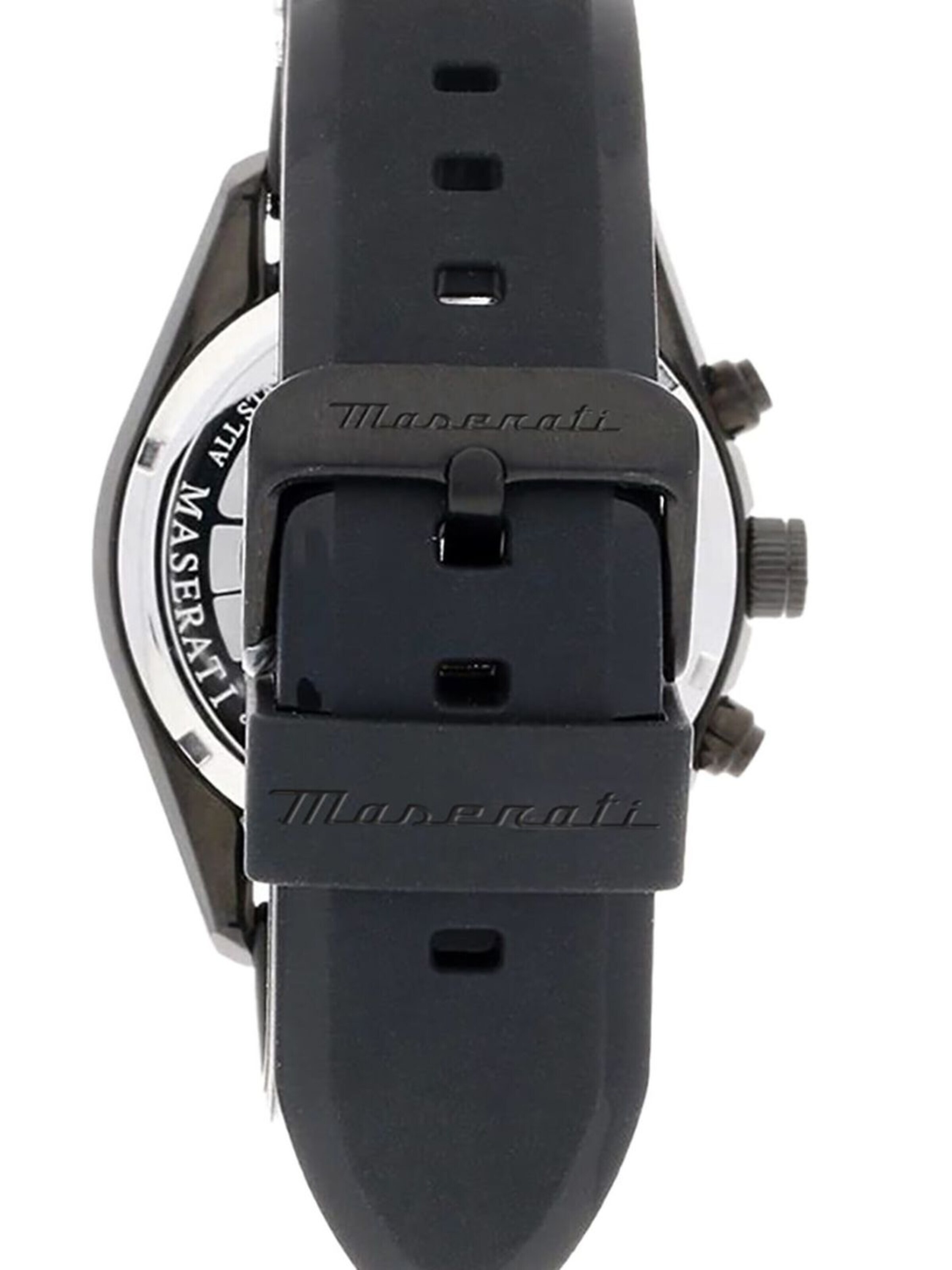 Montre à affichage analogique Maserati en noir