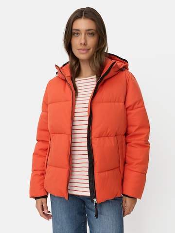 CAMEL ACTIVE Gefütterte Jacke mit reflektierenden Details in Orange: Vorderseite