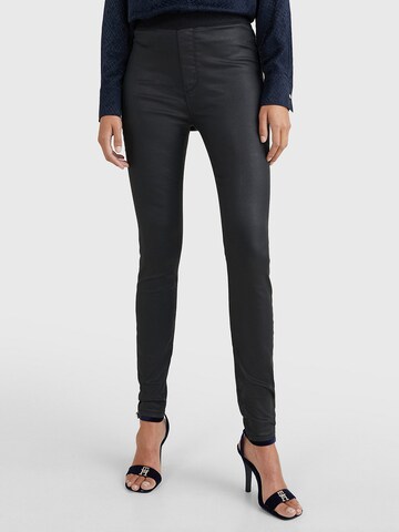 TOMMY HILFIGER Skinny Jeggings in Zwart: voorkant