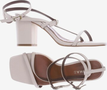 Alohas Sandals & High-Heeled Sandals in 39 in White: front