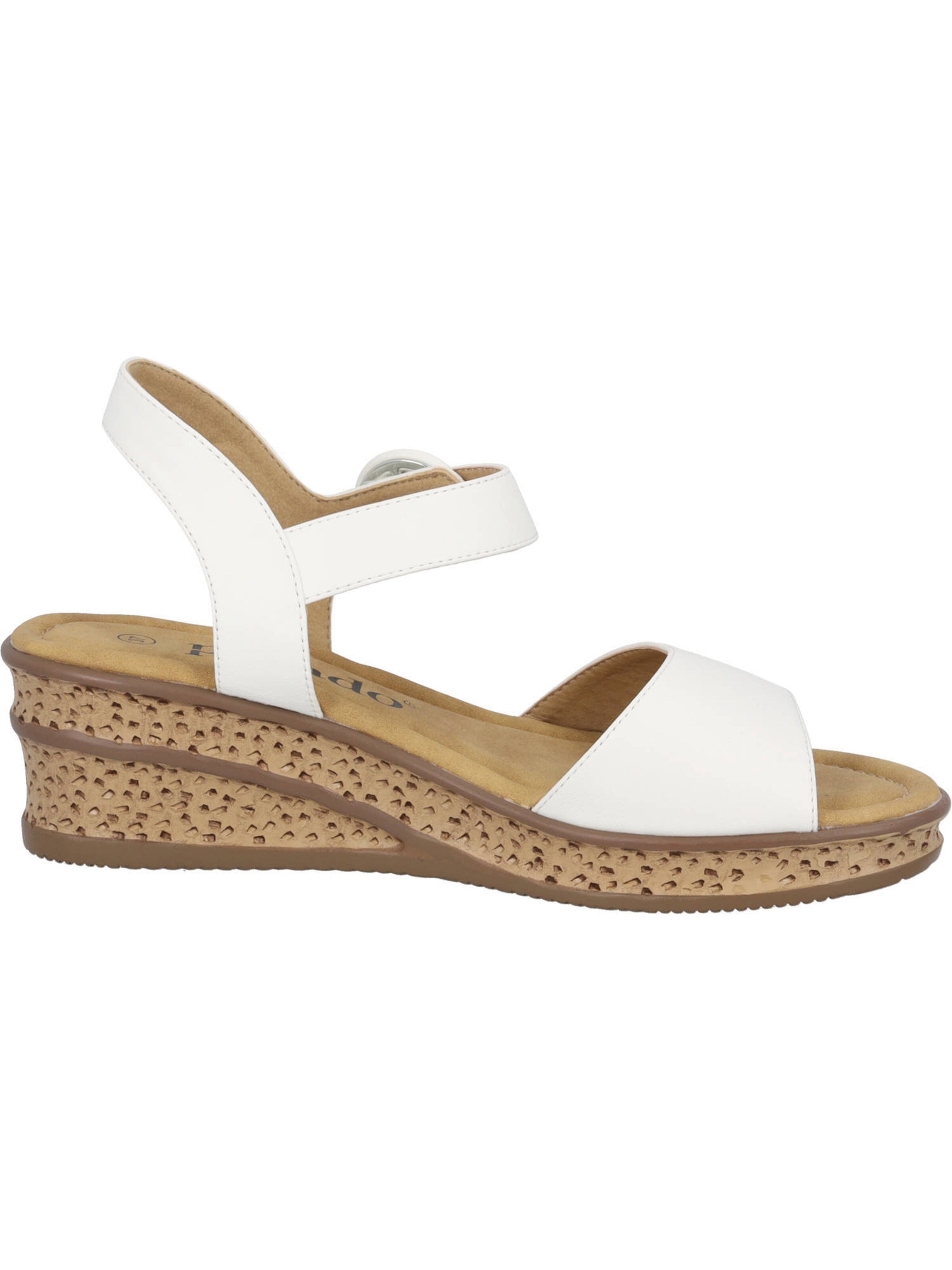 Palado Sandalen met riem 'Helys' in Wit