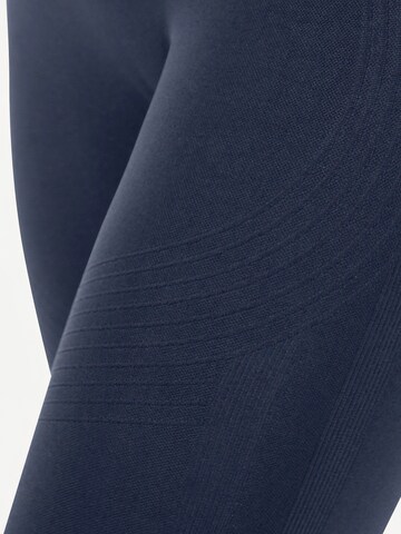 Coupe slim Leggings 'Vonda' Smilodox en bleu