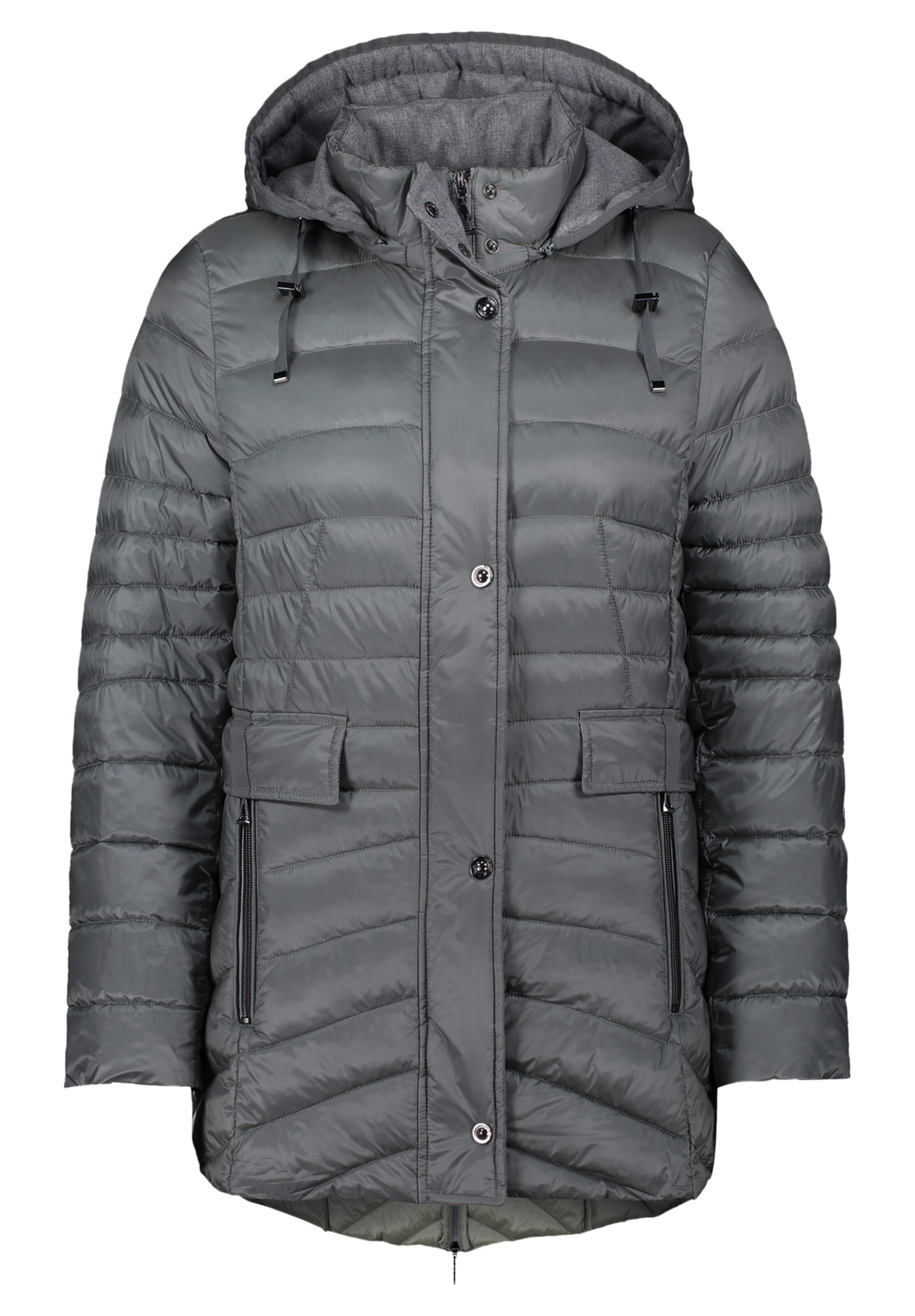 GIL BRET Steppjacke 'Samanta' in Grau: Vorderseite