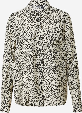 VERO MODA Blouse 'JOSIE' in Zwart: voorkant