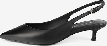 L37 HANDMADE SHOES Slingpumps 'ELEGANCE ESSENCE' in Zwart: voorkant
