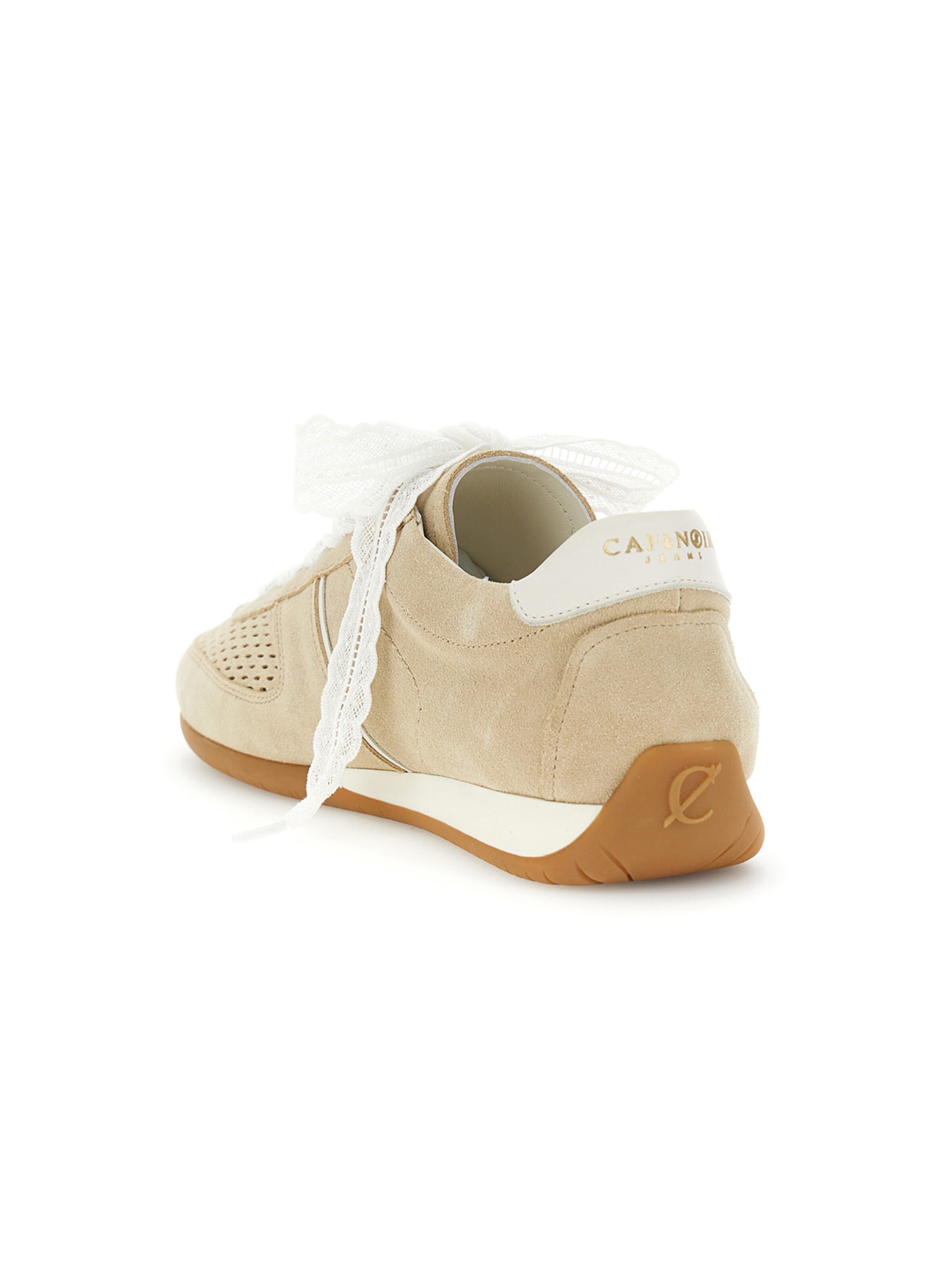 Baskets basses CAFè NOIR en beige