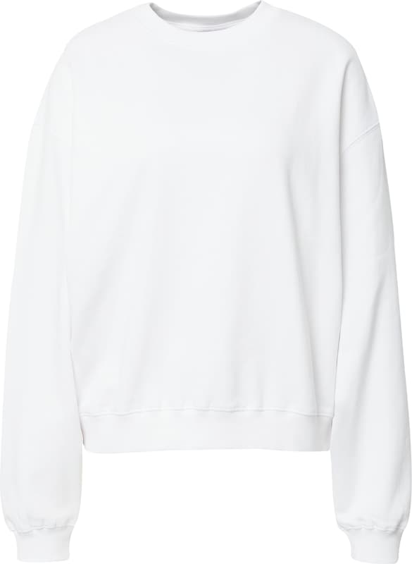 WEEKDAY Sweatshirt in Weiß