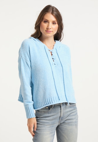 IZIA - Jersey en azul: frente