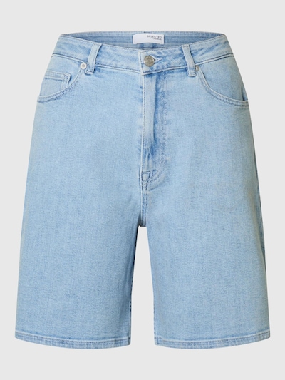 SELECTED Jean en bleu denim, Vue avec produit